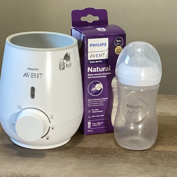 Philips Avent Baby Bottle Warmer & Bottle - Picture 2 of 3